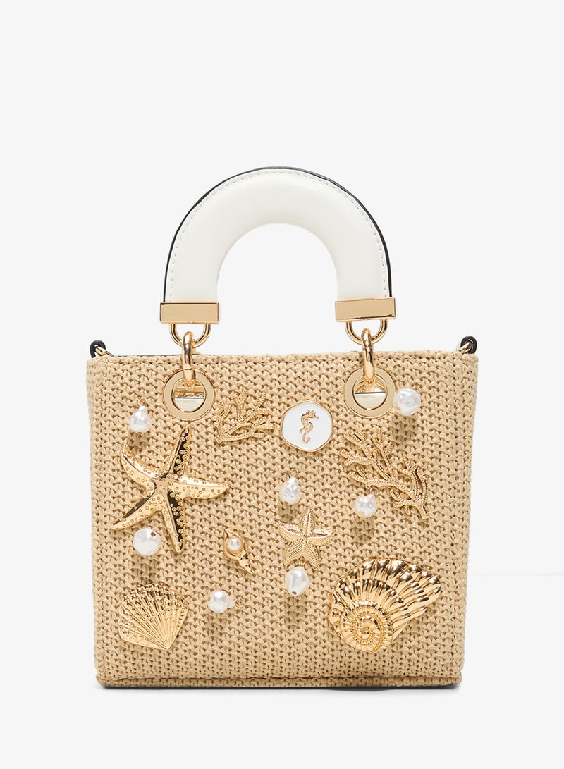 ALDO Seashellminix Satchel - Image 1